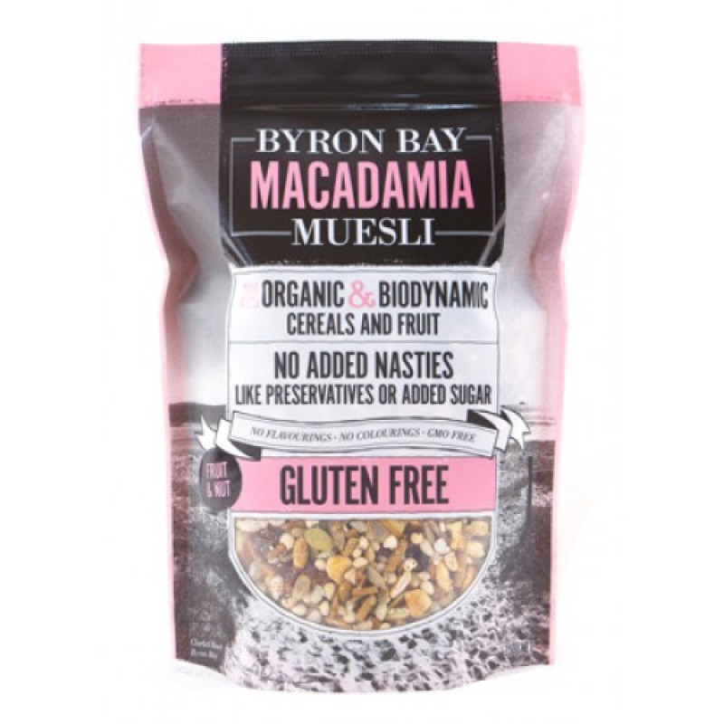 Gluten Free Muesli 350g by BYRON BAY MACADAMIA MUESLI